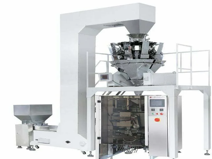Processo de produção de máquina de embalagem automática
