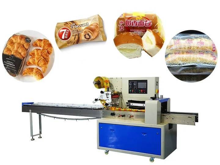 Bread packing machine