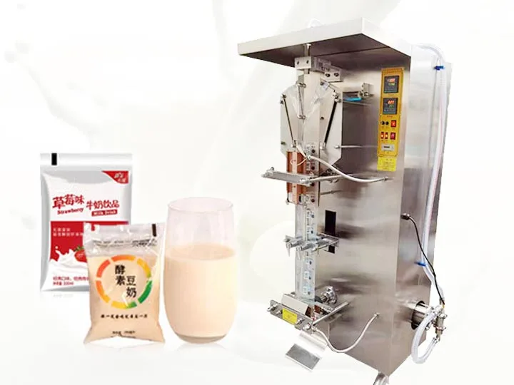 Qual máquina é mais adequada para embalar leite?
