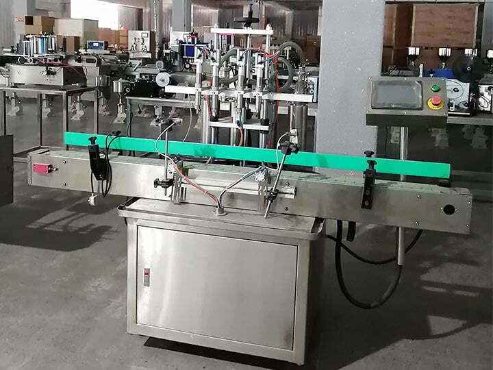 Front view of the liquid bottle filler