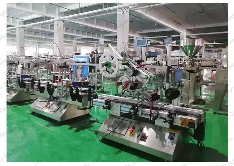 Taizy flat labeling machine factory