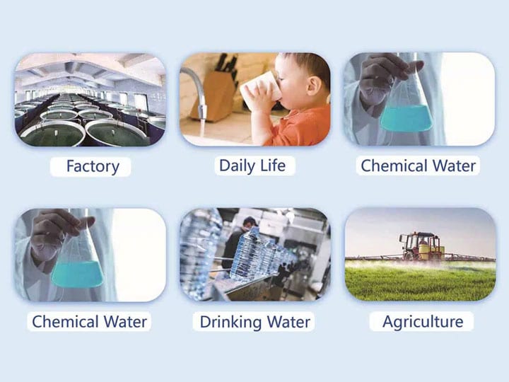 Water treatment equipment application